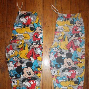 2x Vintage 90s Disney Pants